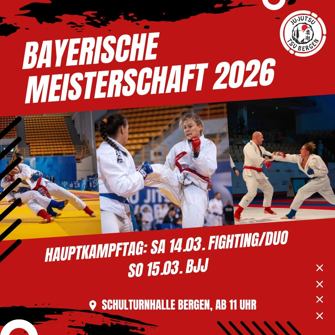 Im Zweiten Jahr in Folge richtet der TSV Bergen die Bayerischen Meisterschaften im Ju-Jutsu aus