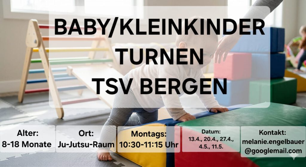 Baby-/Kleinkinder Turnen beim TSV Bergen